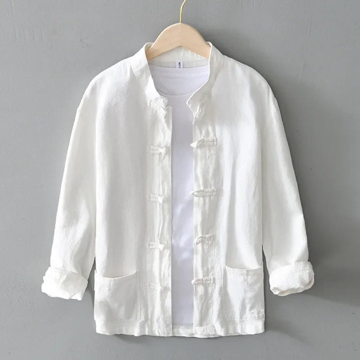 Oriental Dynasty Cotton Linen Shirt