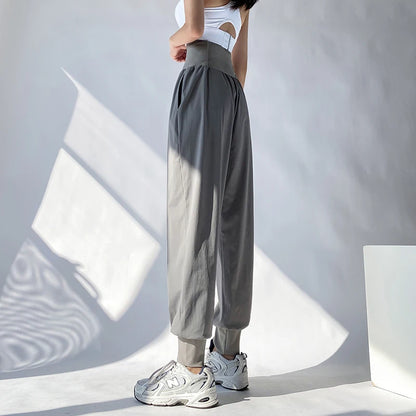 High Waist Relaxed Joggers