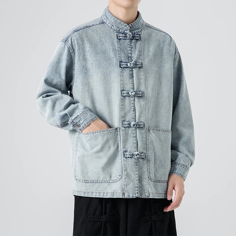 Oriental Dinasty Denim Jacket