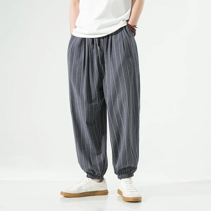 Osaka Soft Stripe Weekend Joggers