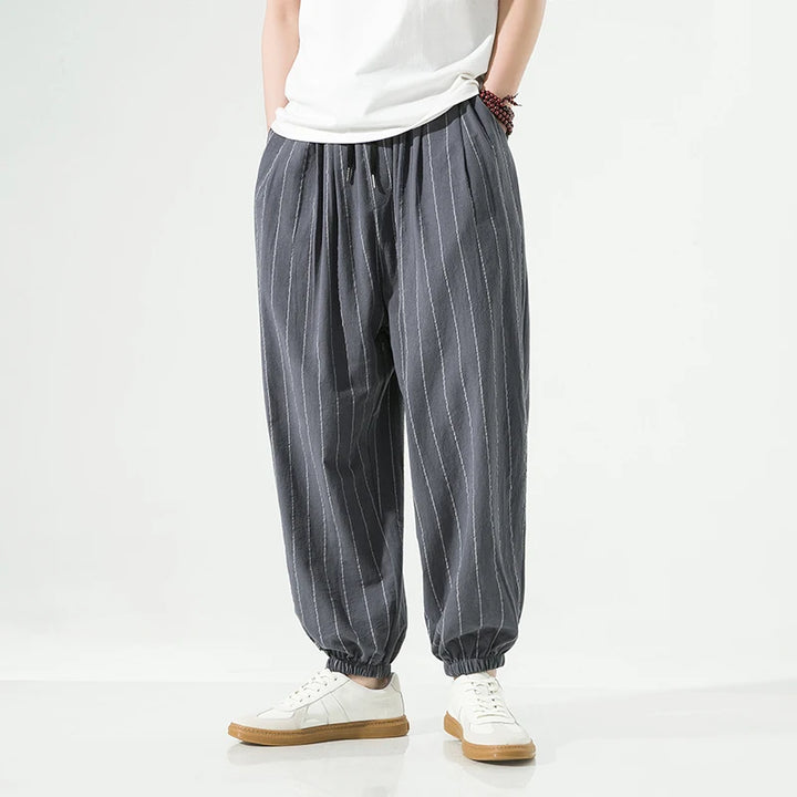 Osaka Soft Stripe Weekend Joggers