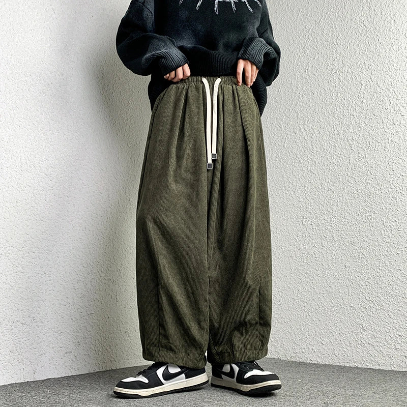 JayKay Corduroy Loose Fit Joggers