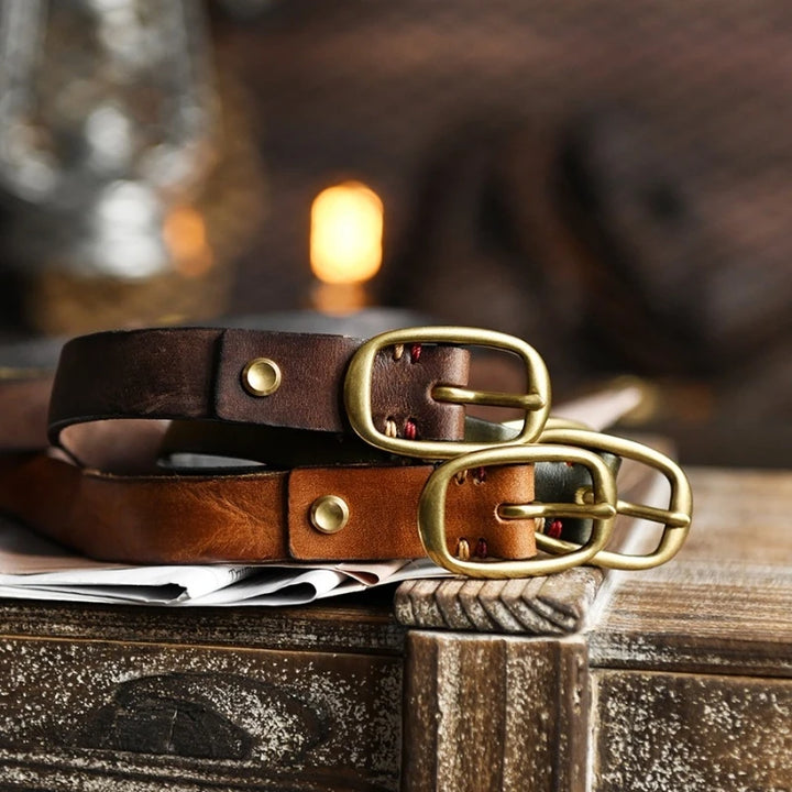 Genuine Cowhide Western Belt