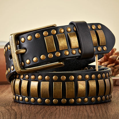 Eastwood Genuine Leather Studded Belts