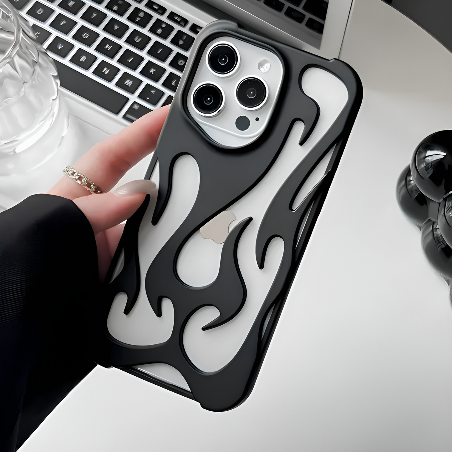 Flame Forge Matte Iphone Case