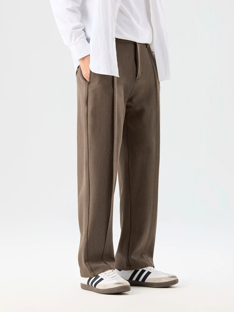 Avant Pleated Relaxed Fit Trousers