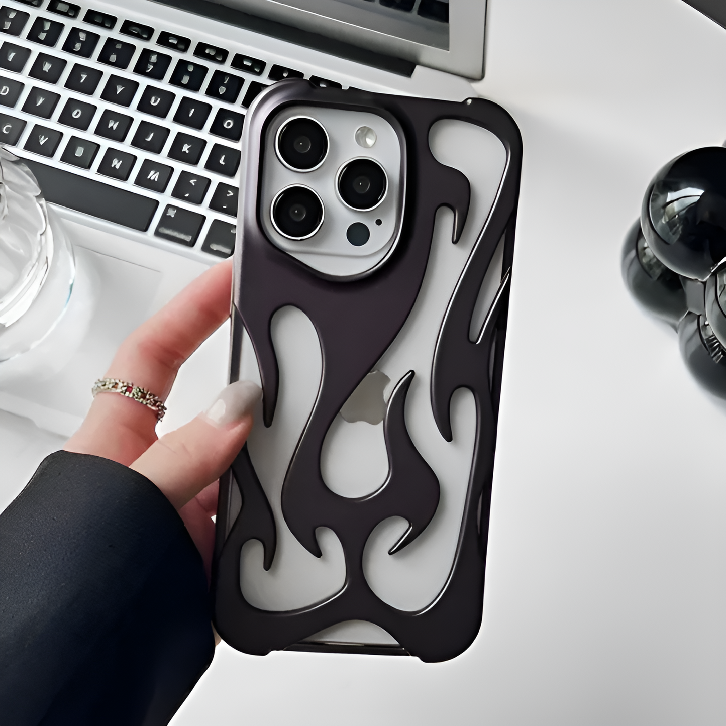 Flame Forge Matte Iphone Case