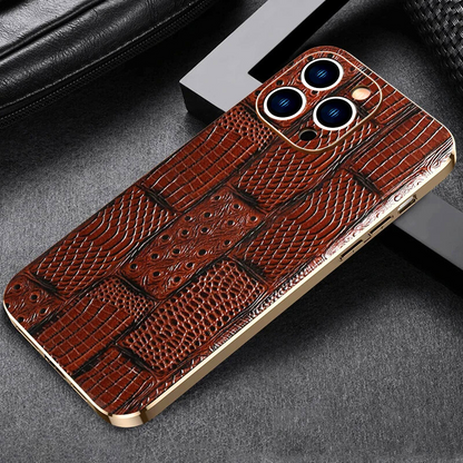 Regal Croc Genuine Leather Case