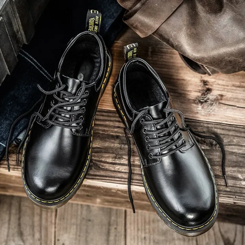 Griffith Genuine Leather Low Boots