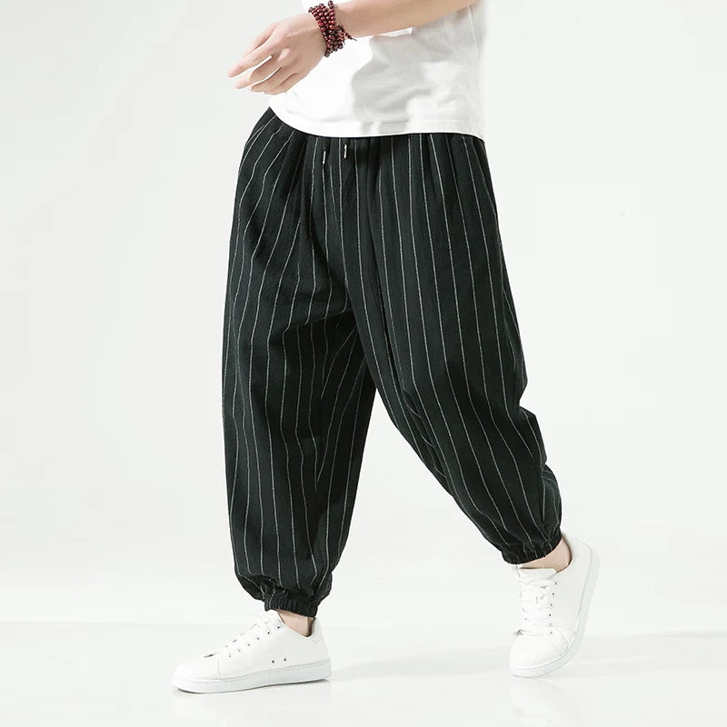 Osaka Soft Stripe Weekend Joggers