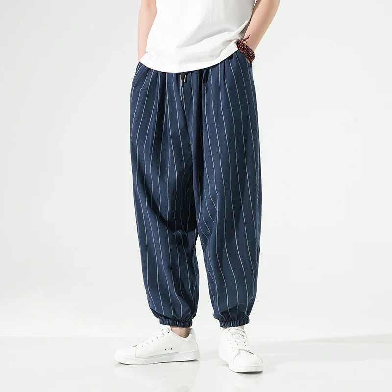 Osaka Soft Stripe Weekend Joggers