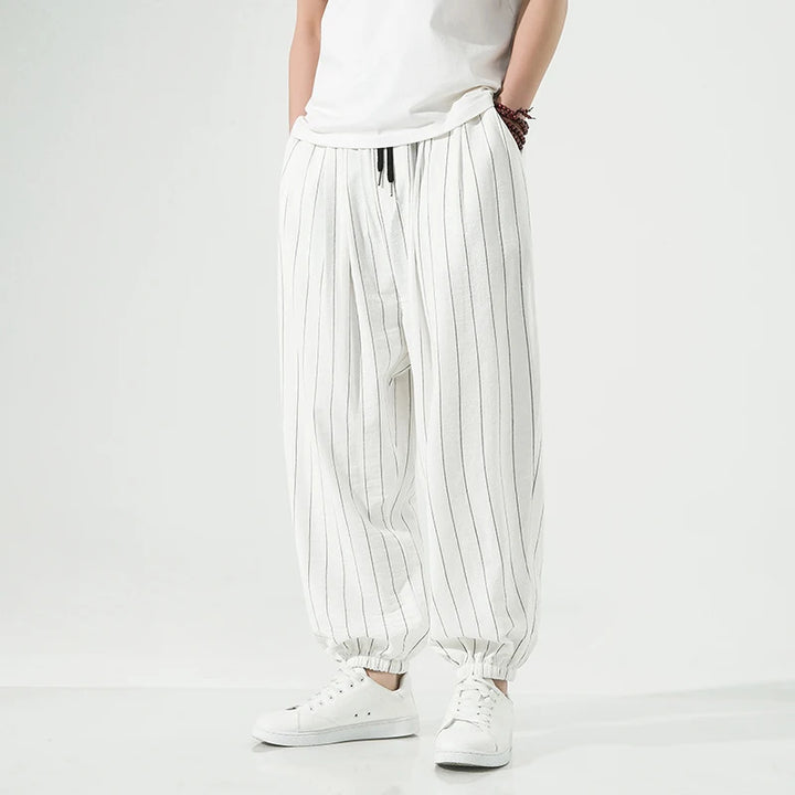 Osaka Soft Stripe Weekend Joggers